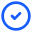 Blue update icon