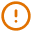 Orange update icon